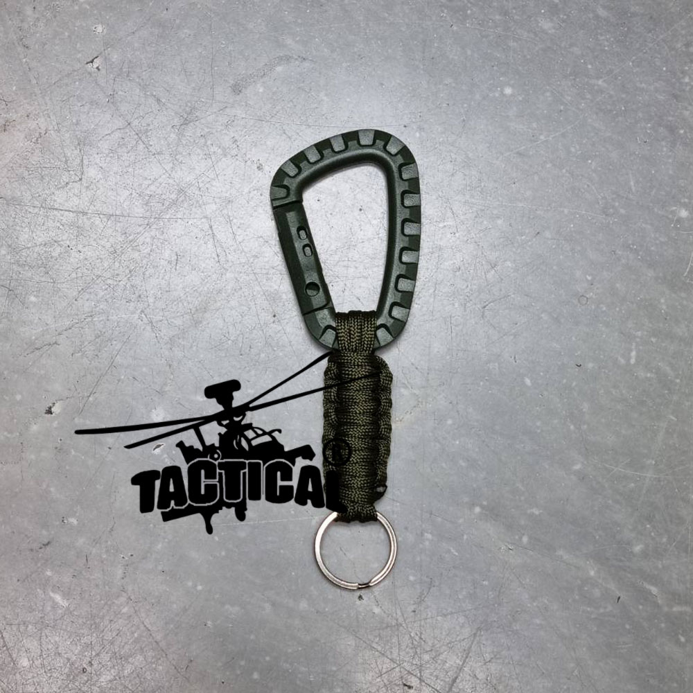 (รวม) พวงกุญแจเชือก Carabiner Tactical Link
