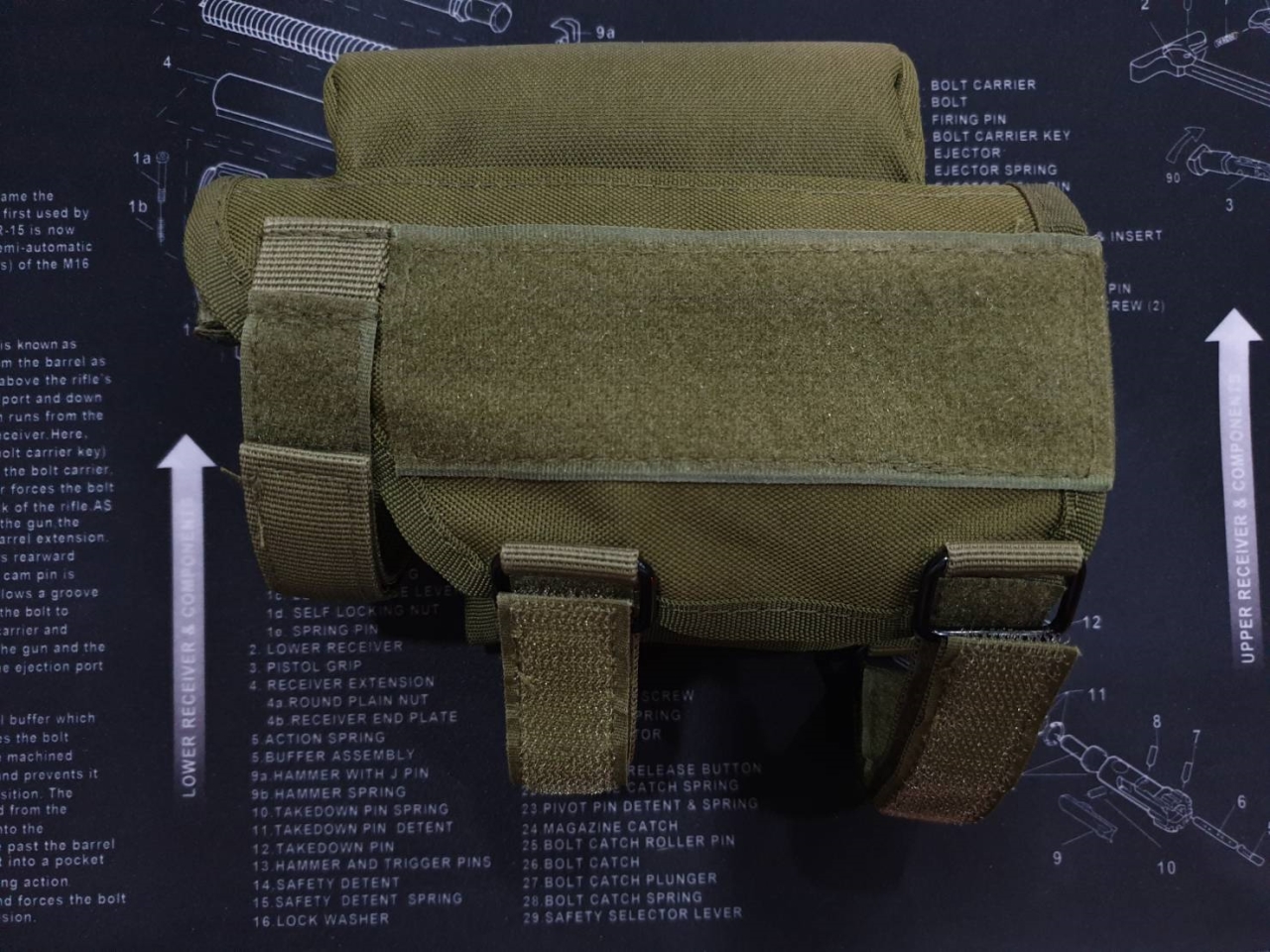 รองแก้มไรเฟิล (Rifle Cheek Rest)