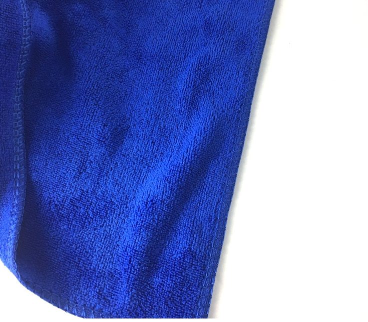 ผ้าไมโครไฟเบอร์ขนาด 30X30 ซม.สีน้ำเงิน รหัส 1233