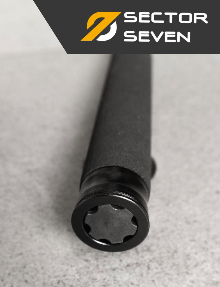 ดิ้วกดตูด 24 นิ้ว + ซองไฟเบอร์ ทน เก็บง่าย (ของแท้ Sector Seven)