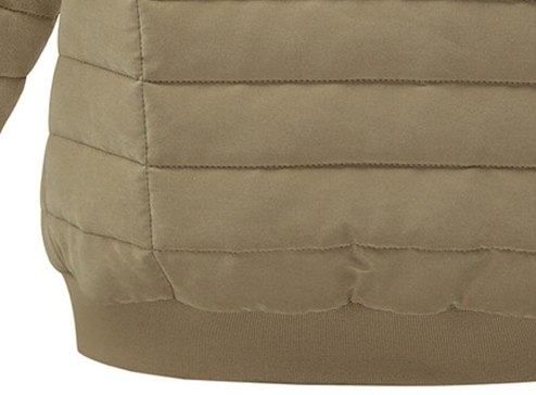 PreOrderคนอ้วน - เสื้อกันหนาวแฟชั่น ไซส์ใหญ่ คนอ้วน แจ๊คเก็ตบุนวม สี : กากี / ดำ