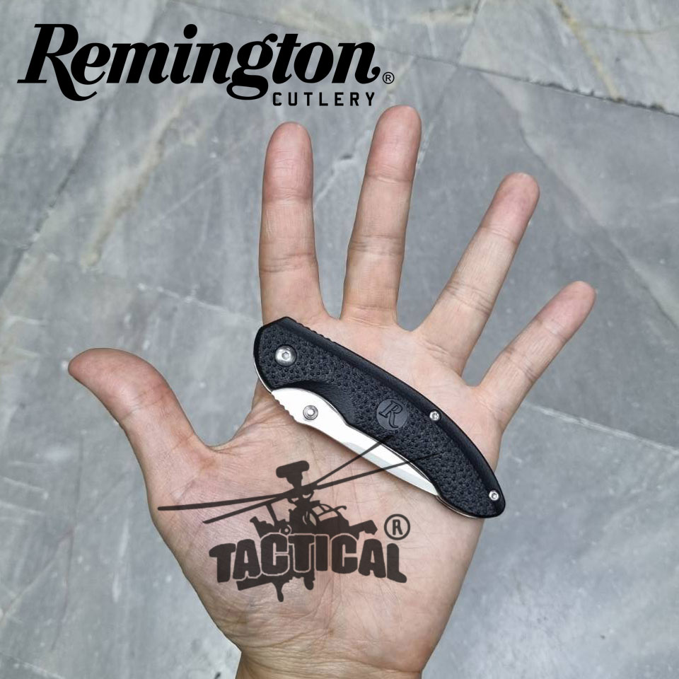 มีดพับ มีกริปเหน็บ ยี่ห้อ Remington R 10004-B ของแท้