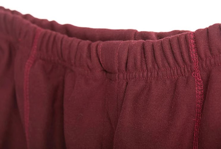 M2324-0025 ลองจอนผู้ชายไซส์ใหญ่ บุกำมะหยี่ด้านใน เพิ่มความอุ่นให้ร่างกาย