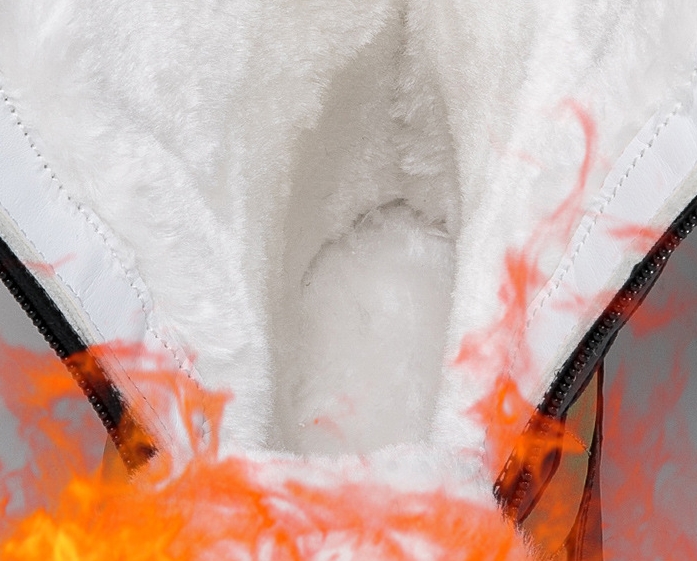 SW2324-0001 รองเท้ากันหนาว ญ. กันหิมะ บุขน กันน้ำ ใส่เที่ยวใส่เล่นหิมะ ซิปด้านหน้า