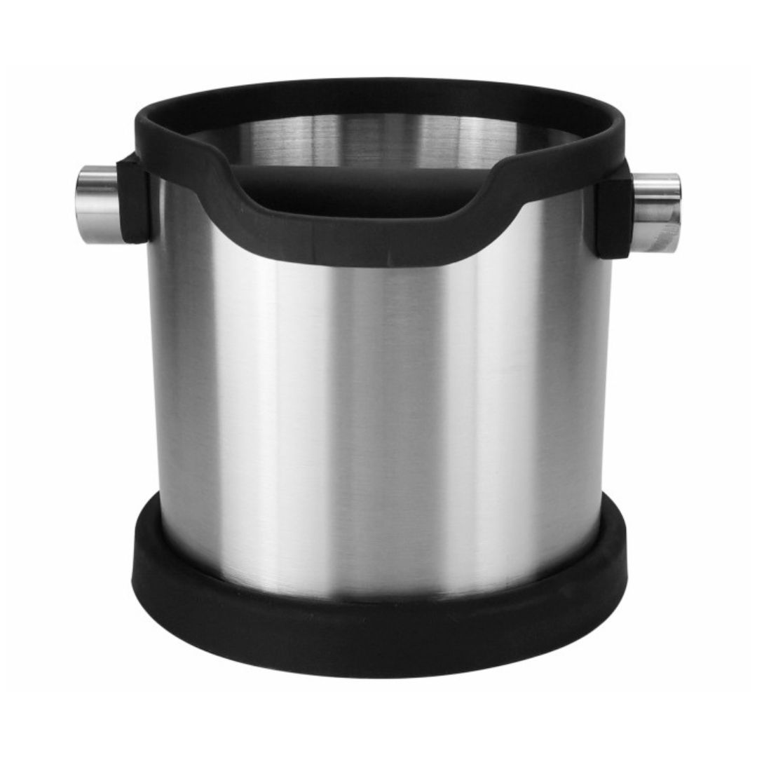 กล่องเคาะกากกาแฟ สแตนเลส่ ทรงกลมร รหัส 2443