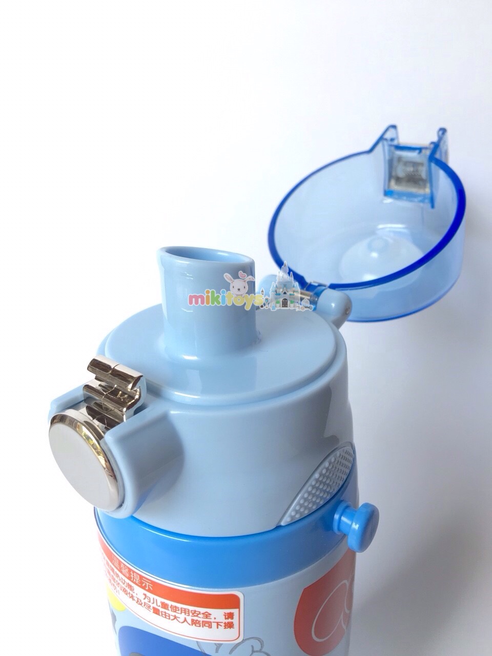 กระติกน้ำเก็บความเย็น รุ่นยกดื่ม มิกกี้เมาส์#ลาย2 Mickey Mouse ระบบตัวล็อค2ชั้น