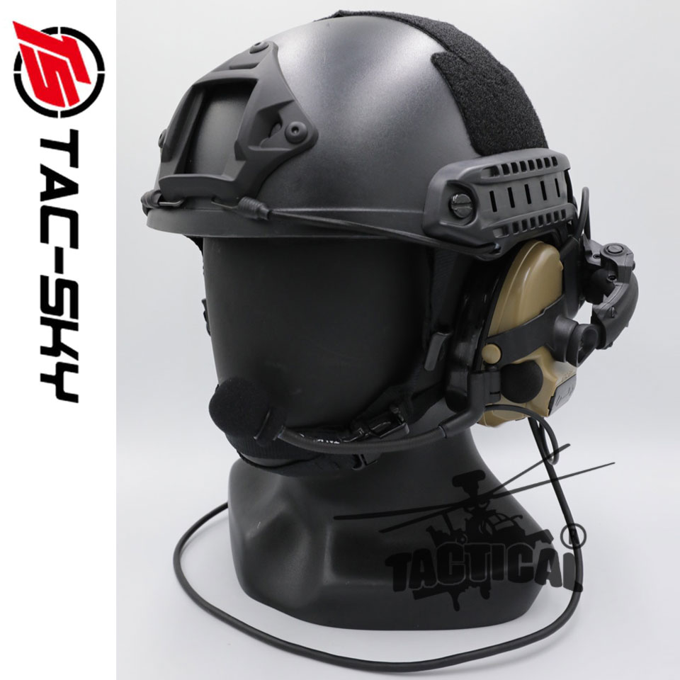 หูฟังสื่อสารตัดเสียงได้ ทรง Comtac III ยี่ห้อ Tac-Sky