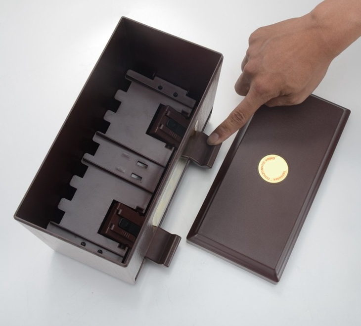 กล่องกดหลอดกาแฟ 1610-016