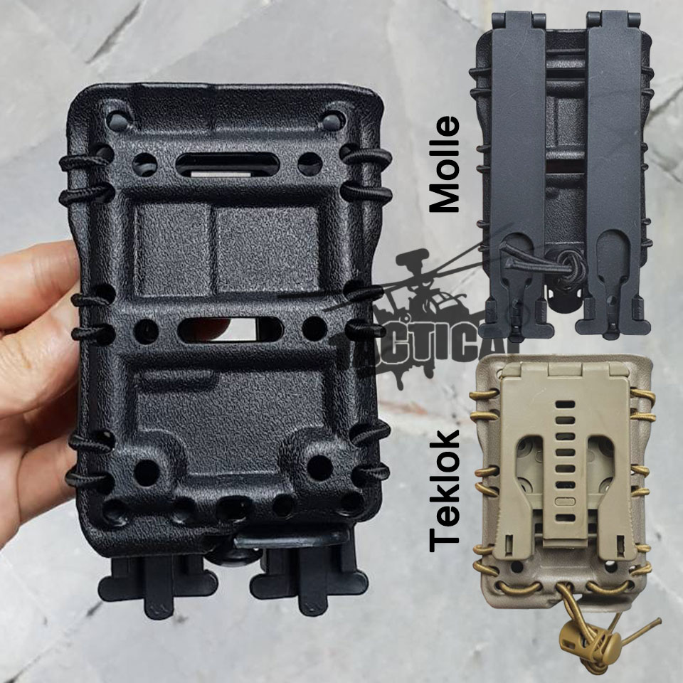 ซองแม็ก 5.56 Magazine Pouch ระบบล็อคแบบ Teklok / Molle / Belt Loop