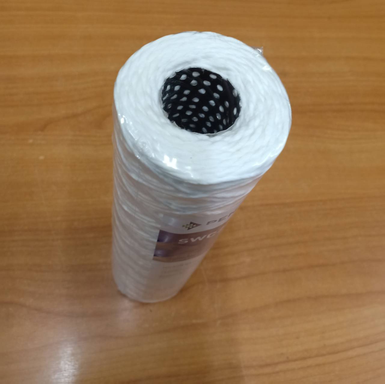 ไส้กรองเชือก 10 นิ้ว 25 ไมครอน ยี่ห้อ Pentair ( แกนกลางเป็นเหล็ก) SWC25-10