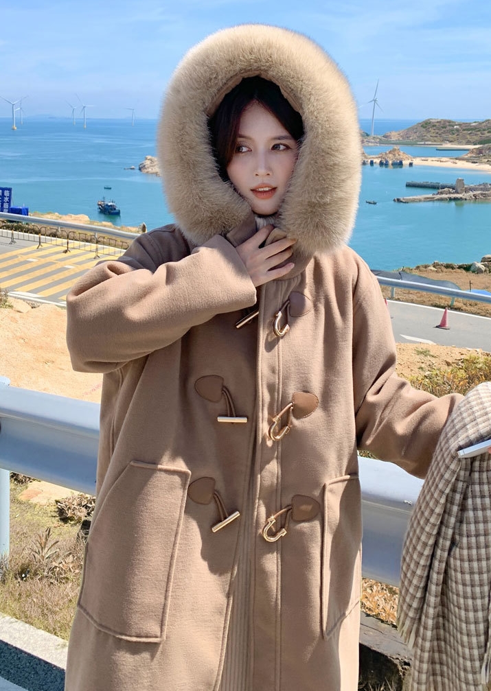 2324-0038 โค้ทวูล ไซส์ใหญ่น้า มีเฟอร์ฟูๆ