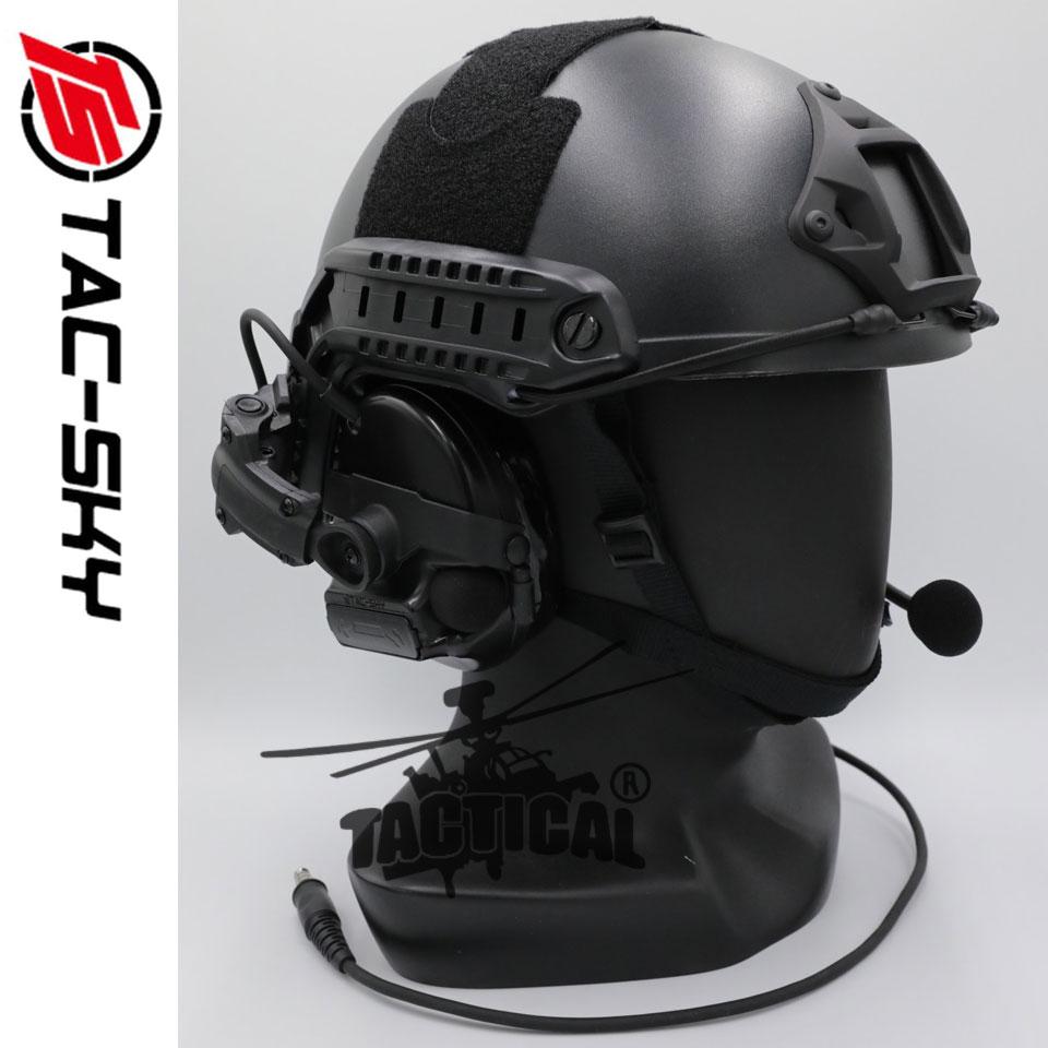 หูฟังสื่อสารตัดเสียงได้ ทรง Comtac III ยี่ห้อ Tac-Sky