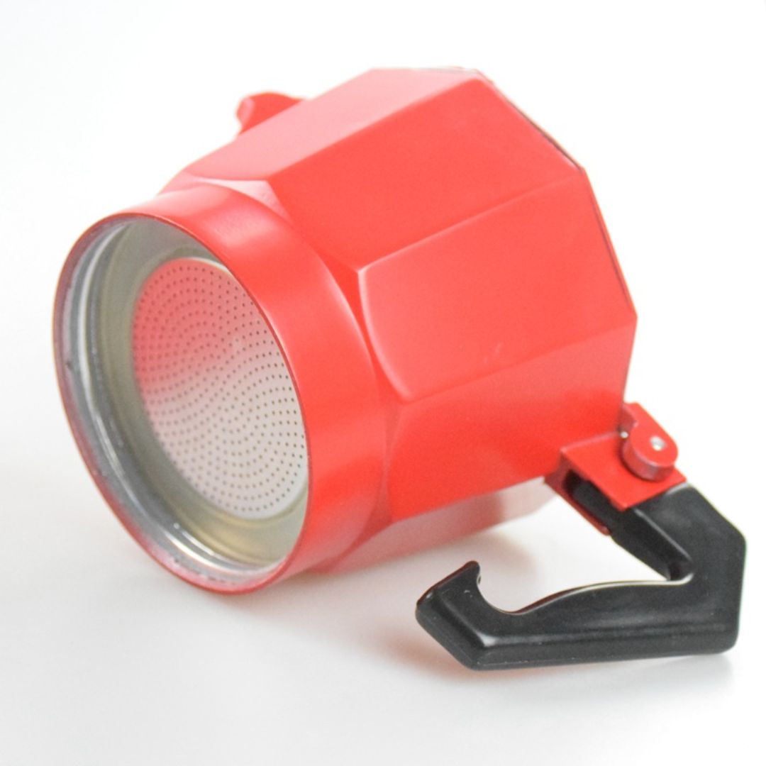 มอคค่าพอท moka pot กาต้มกาแฟ 3 Cup 150ml อลูมีเนียม สีแดงล้วน รหัส 1853