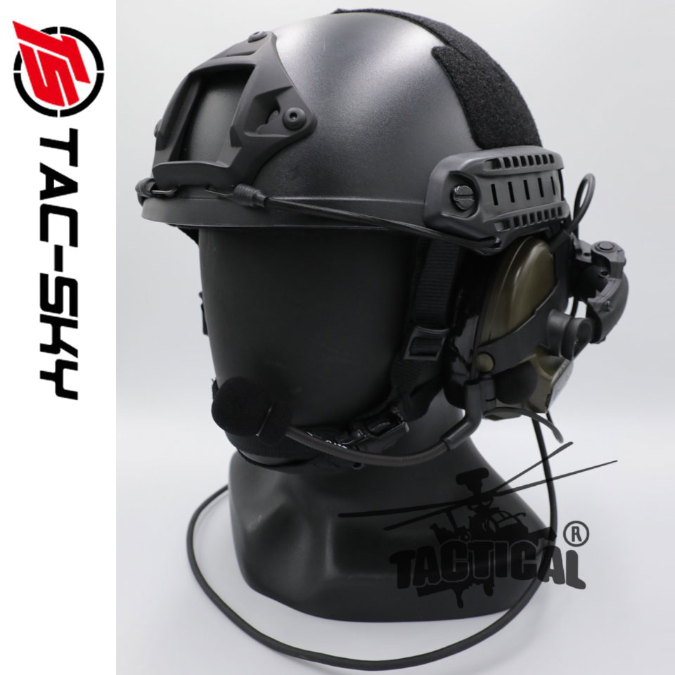 หูฟังสื่อสารตัดเสียงได้ ทรง Comtac III ยี่ห้อ Tac-Sky