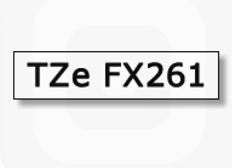 เทปพิมพ์อักษร TZE-FX261