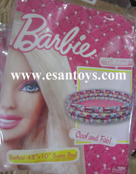 สระน้ำเป่าลม barbie