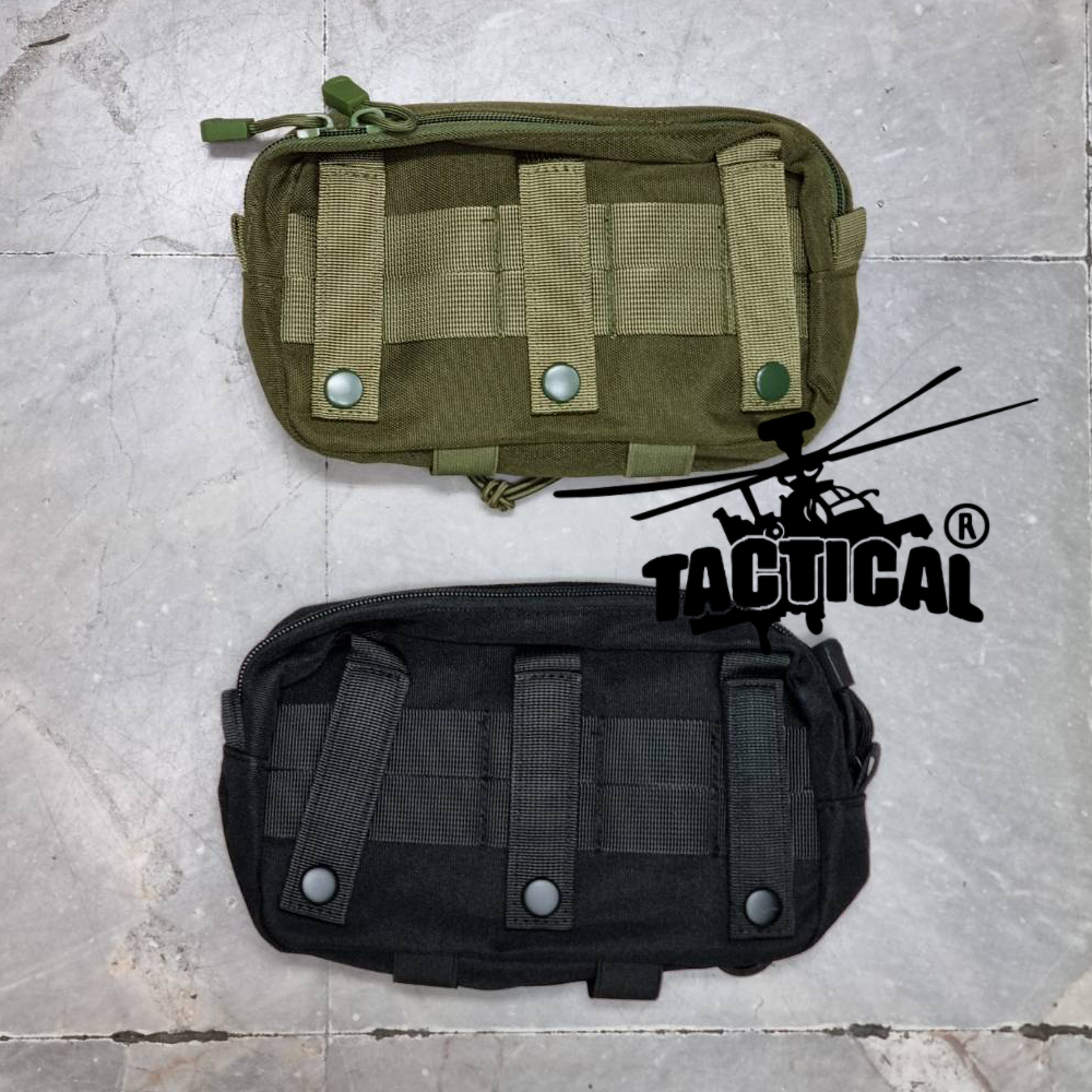 กระเป๋าคาดเอว EDC ระบบ Molle พร้อมช่องเก็บของหลายชั้น