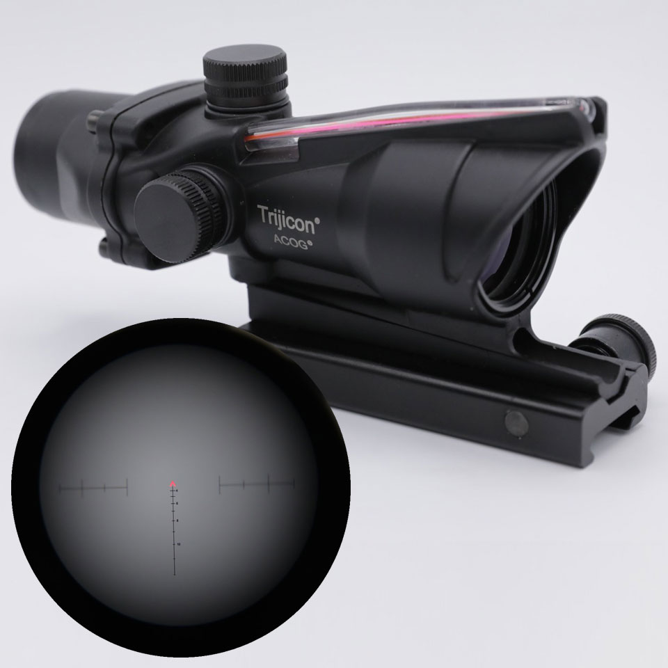 สโคป ยี่ห้อ Trijicon รุ่น Acog 4x32 Red Fiber
