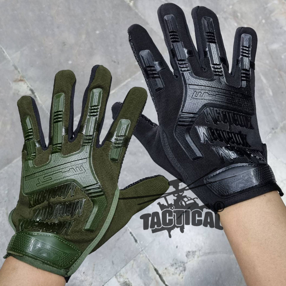 ถุงมือเต็มนิ้ว Mechanix รุ่น M-Pact (บาง) Free Size