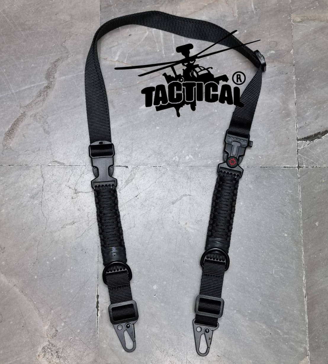 สายสะพายปืนเชือกพาราคอร์ด 2 จุด