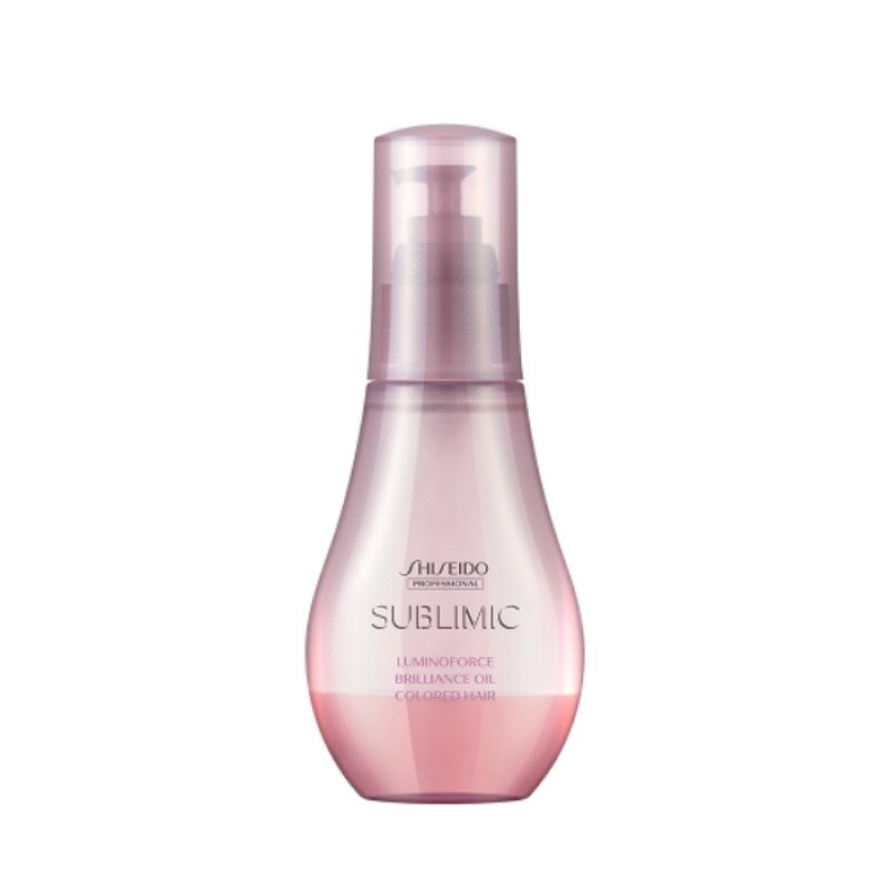 SHISEIDO SUBLIMIC Luminoforce Brillance Oil ขนาด 100 กรัม ออยล์เซรั่มบำรุงเส้นผมให้เปล่งประกายเงางาม