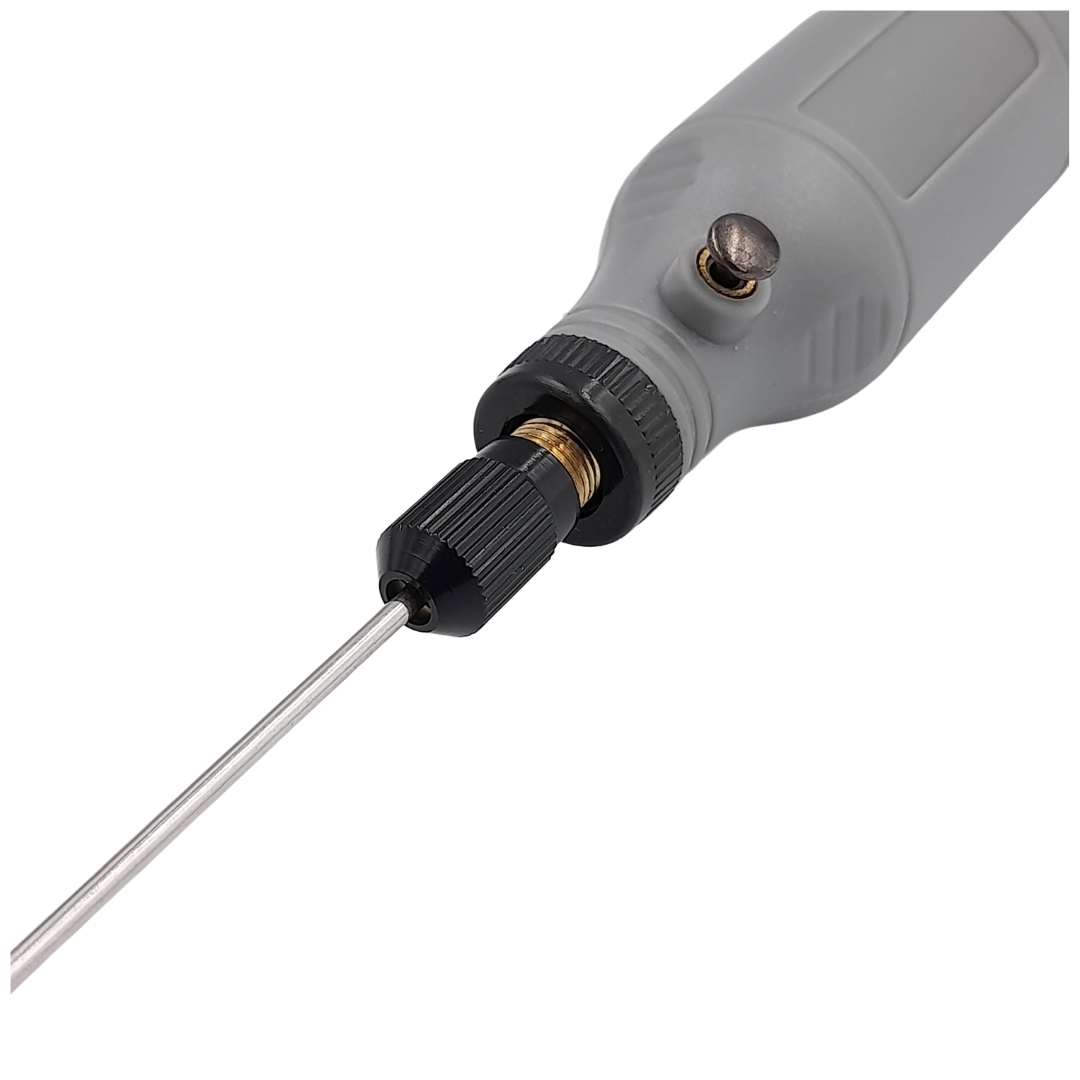 เครื่องตีฟองนม USB ชาร์ต 3.7V-3000-14000rpm สีเทา รหัส 2562