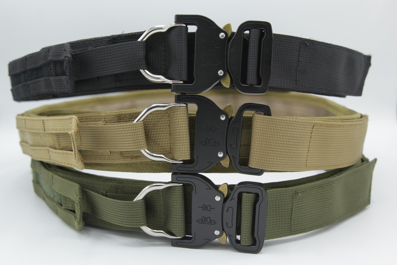 เข็มขัดยุทธวิธี หัว Cobra ทรง IPSC 2 ชั้น