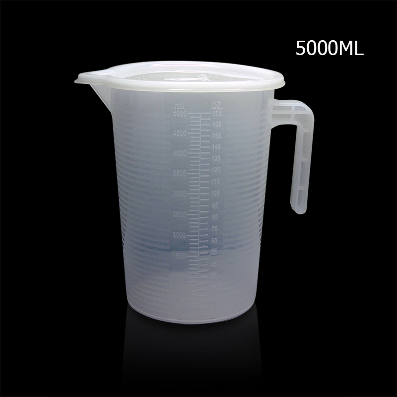 ถ้วยตวงพลาสติก 5000 CC มีฝาปิด รหัส 1610-621