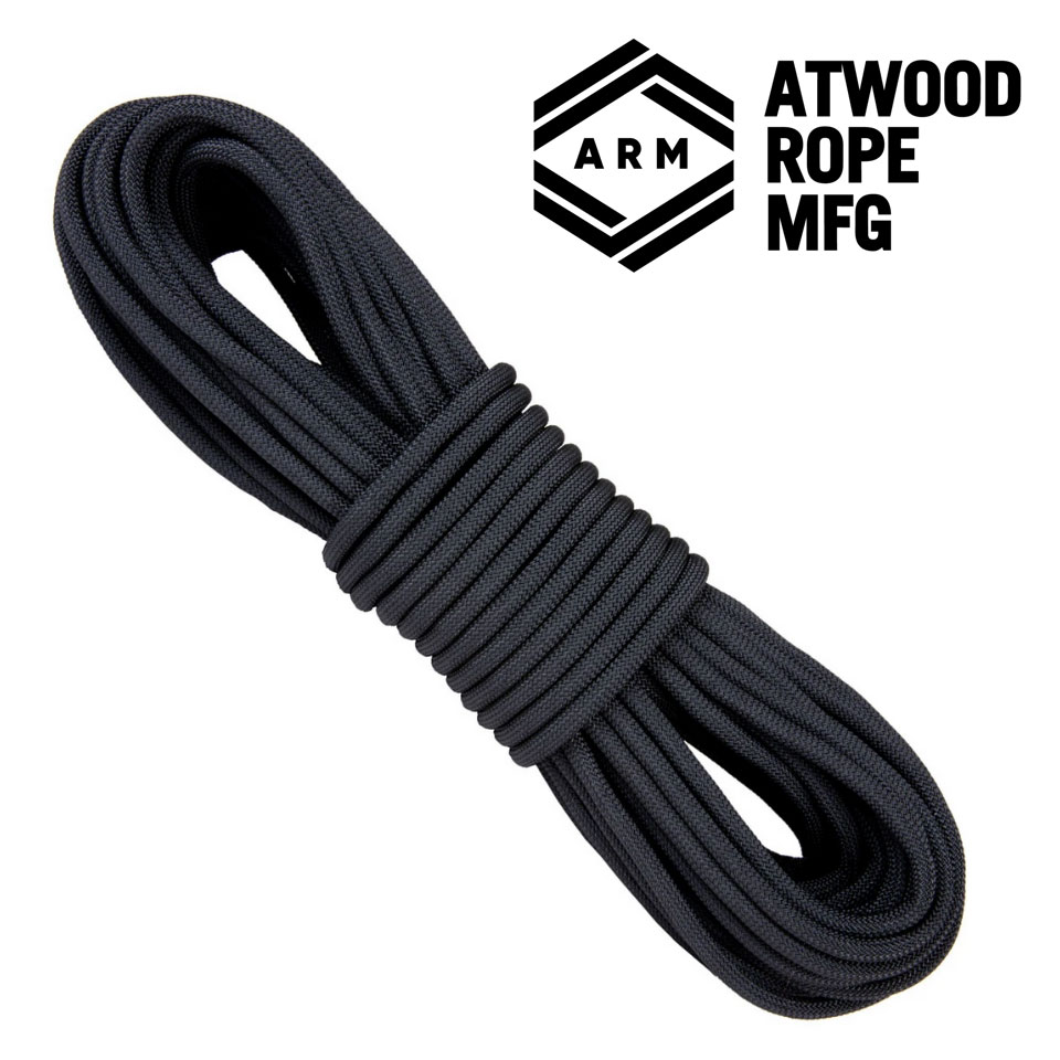 เชือก Atwood Rope 3/8″ X 50′ BLACK