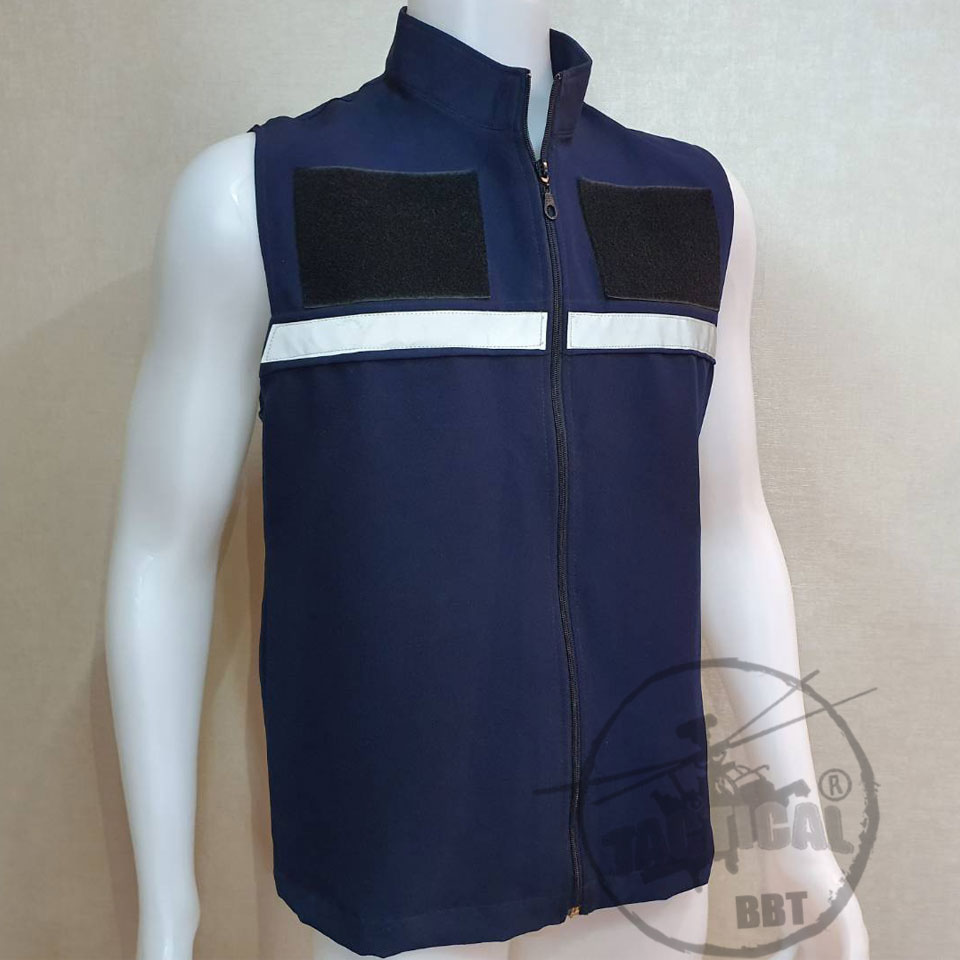 เสื้อกั๊กตร.กรมท่า แถบสะท้อนแสงหน้า ยี่ห้อ TACTICAL