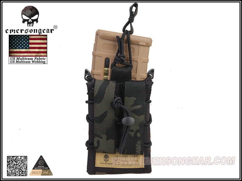 เพ้าแม็กเดี่ยว Emerson 5.56 พร้อมเพ้าแม็กปืนสั้น