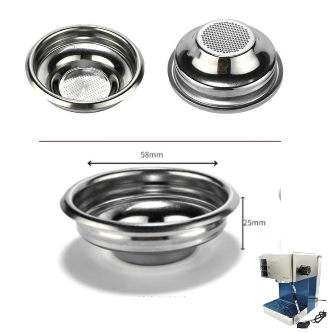 อะไหล่ถ้วยกรองกาแฟ 1 ช็อต Single Shot เครื่องชงกาแฟ มินิเมกซ์ รุ่น บาริสต้า เอกซ์ Minimex Barista X รหัส 1292