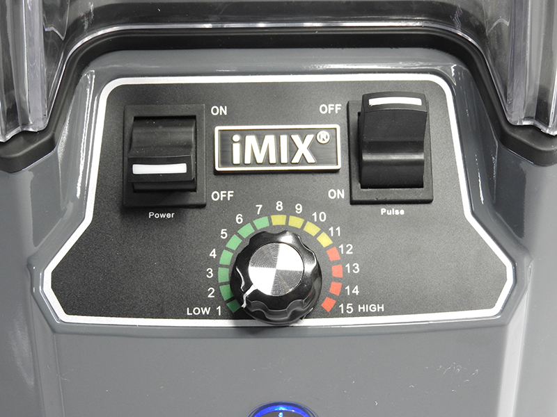 เครื่องปั่นน้ำผลไม้ ปั่นสมูทตี้ ไอมิกซ์ imix รุ่นฝาครอบลดเสียงดัง 2200W. 1602-127