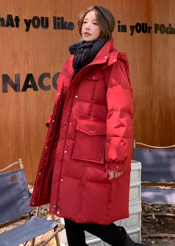 2324-0039 โค้ทไซส์ใหญ่ขนเป็ด มีHood