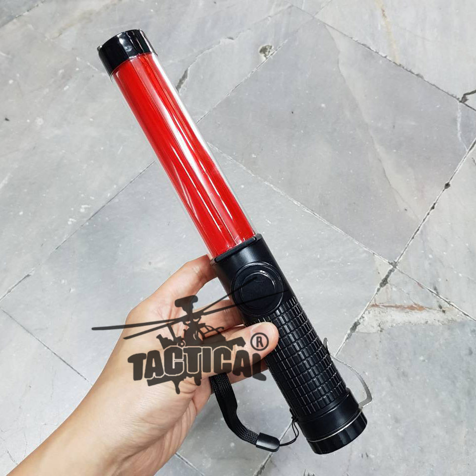 กระบองไฟจราจร สั้น (ใส่ถ่าน AA)