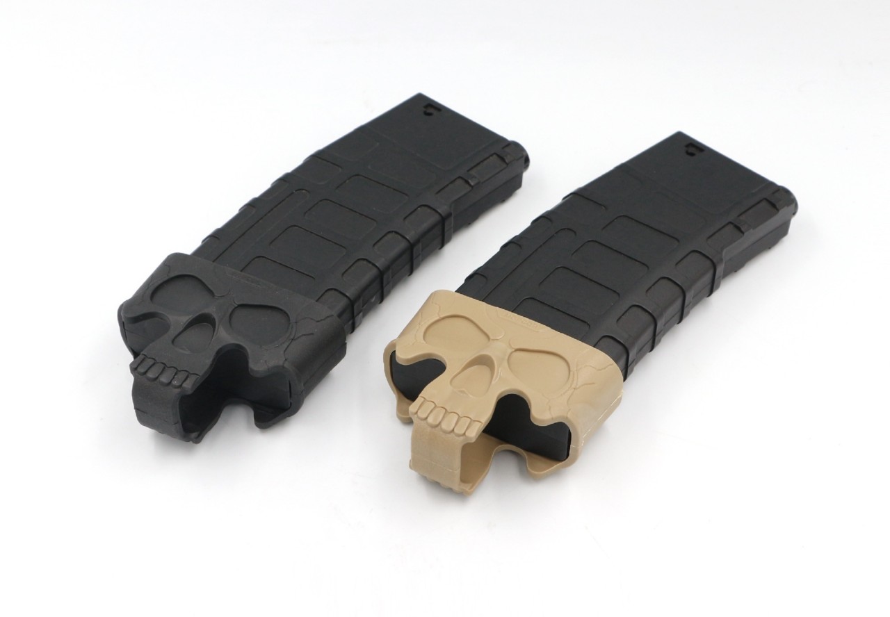 ยางดึงแม็กกาซีน ลายกะโหลก M4(M16)