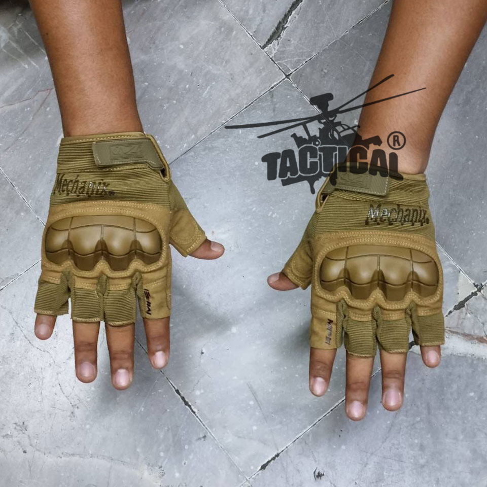 ถุงมือครึ่งนิ้ว Mechanix M-Pact 3