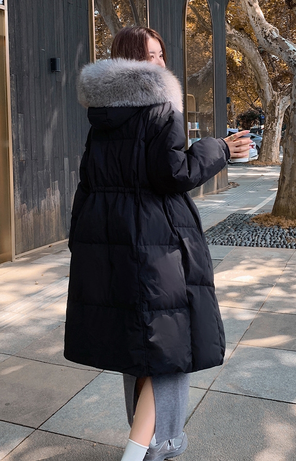 2324-0042 เสื้อแจ๊คเก็ตไซส์ใหญ่ ขนเป็ดจ้า มีเฟอร์ Hood