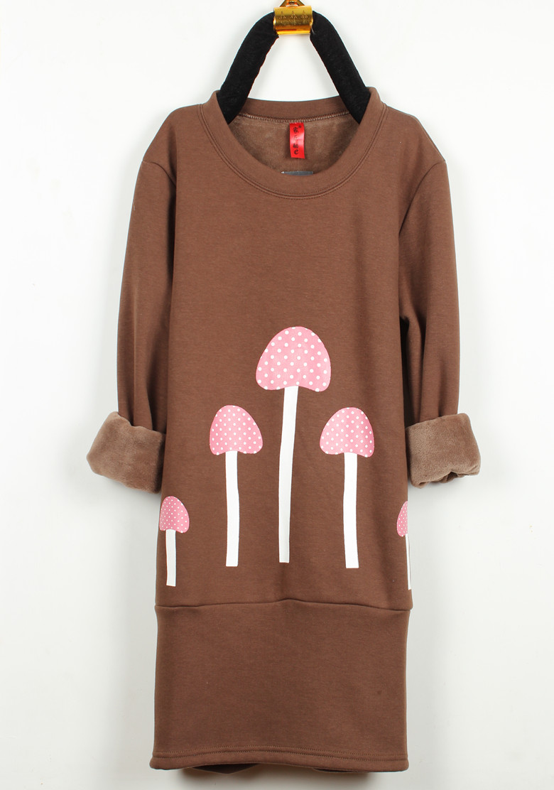 Pre Order - เสื้อกันหนาวแฟชั่น ยาวเหมือนมินิเดรส ขนแกะอุ่นแน่นอน : สีดำ / สีไวน์แดง / สีฟ้า / สีแดง / สีเทาเข้ม / สีเทาอ่อน / สีกากี / สีเขียว