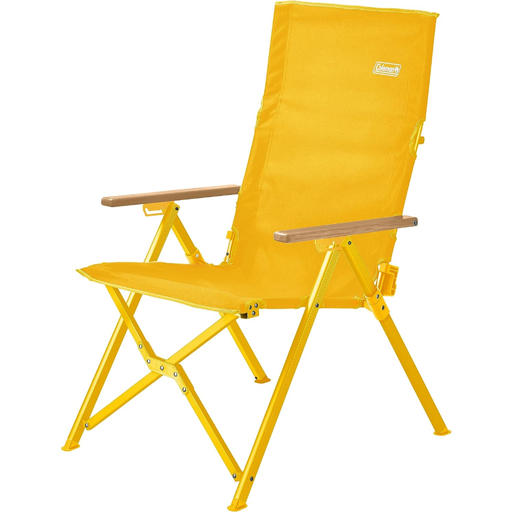 COLEMAN Lay Chair Yellow Limited amazon 2195980 โคลแมน เลย์แชร์ เก้าอี้พับปรับระดับได้3ระดับ สี เหลือง รุ่น ลิมิเตด