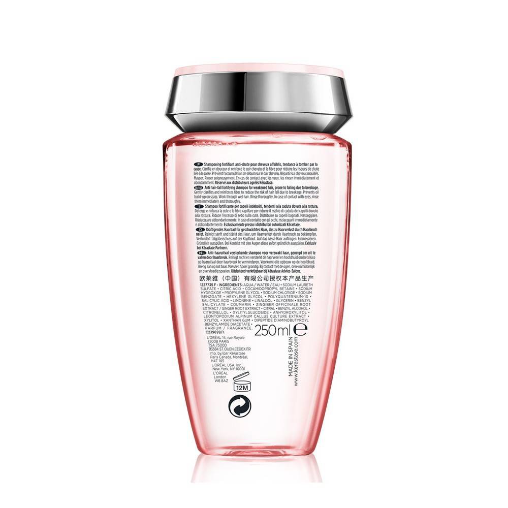 Kerastase Genesis Bain Hydra-fortifiant เคเรสตาส เจเนซิส เบน ไฮดร้า-ฟอร์ทีฟียองท์ สำหรับผู้มีปัญหาผมขาดหลุดร่วง เส้มผมไม่แข็งแรง 250ml