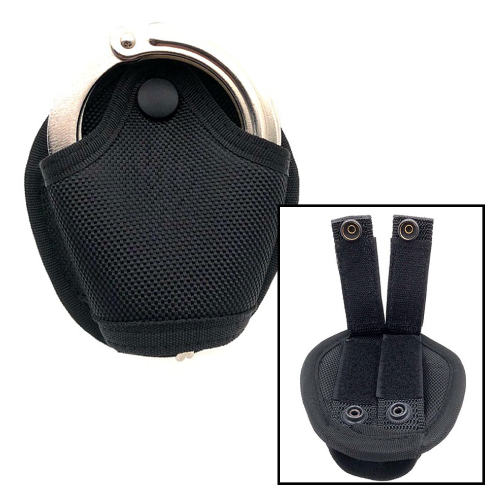 ซองกุญแจมือผ้า ติดเวส เข็มขัดได้ (ใส่ได้ทั้งบานพับและแบบโซ่)