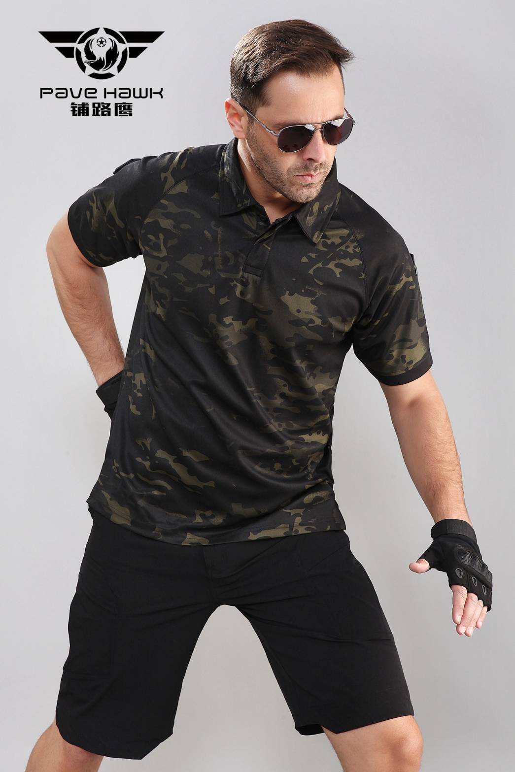 เสื้อโปโล Pave Hawk รุ่น B (5 สี)