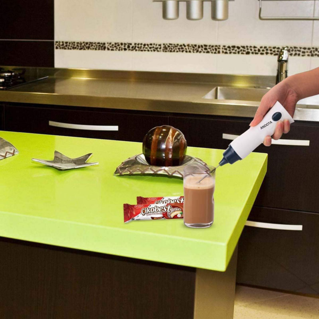 เครื่องตีฟองนม ชาจไฟแบตเตอรี่ ไร้สาย 220V รหัส 1255