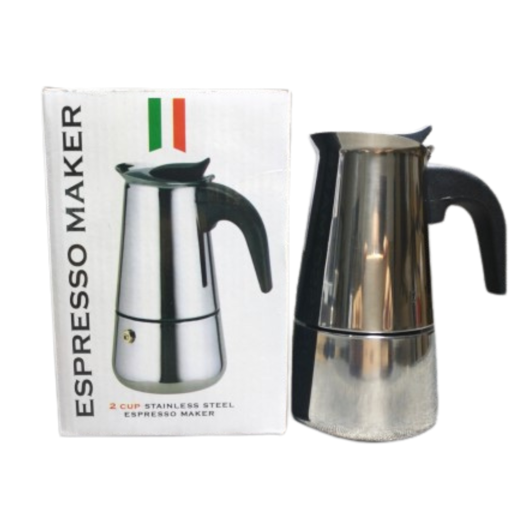 หม้อต้มกาแฟสแตนเลสขนาด 100 ml หรือ 2 CUP รหัส 2927