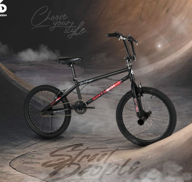 จักรยานBMX SIXTYSIX รุ่น STREET PEOPLE ล้อ20นิ้ว คอหมุนได้