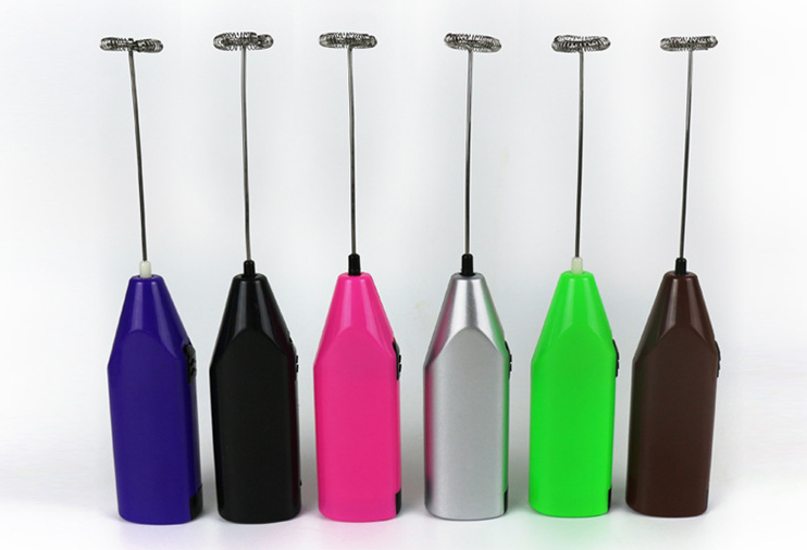ที่ปั่นฟองนม พกพา ใช้ถ่าน AA 2 ก้อน สีดำ 1610-333 รหัส 1609