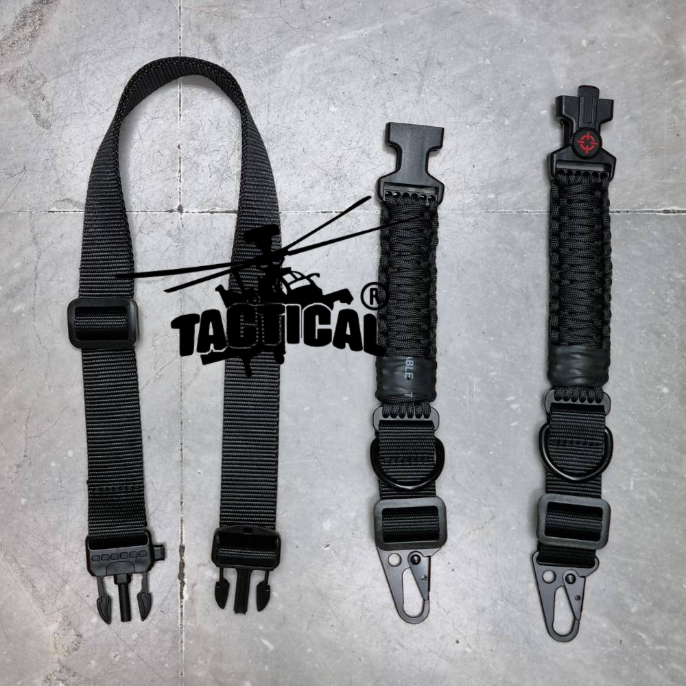 สายสะพายปืนเชือกพาราคอร์ด 2 จุด