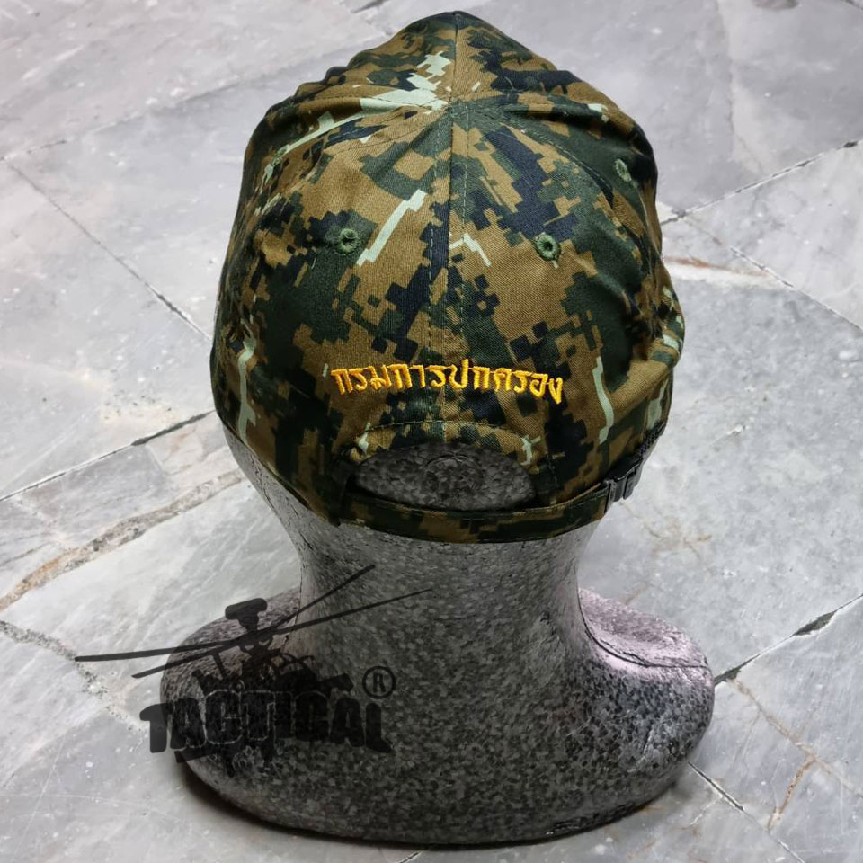 หมวกแก๊ป ดต.อส. สิงห์กลม ซิปหลัง