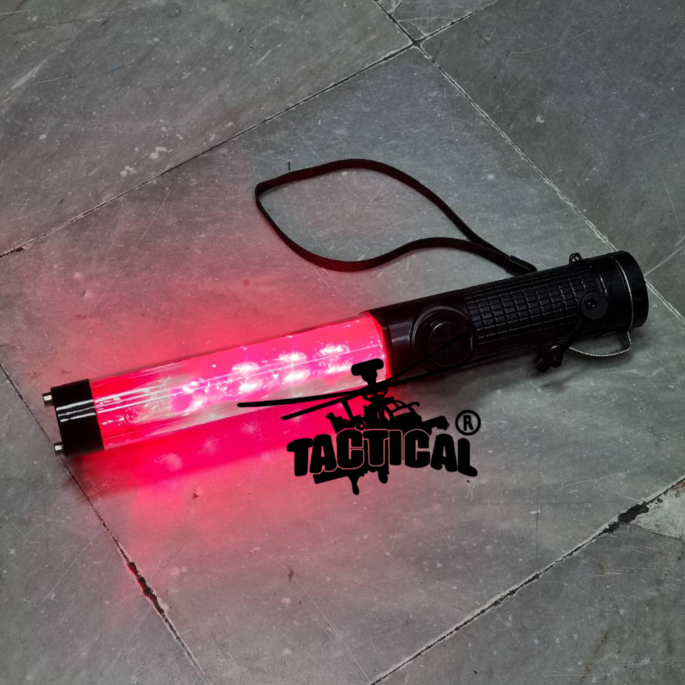 กระบองไฟจราจร สั้น (ชาร์จไฟได้)